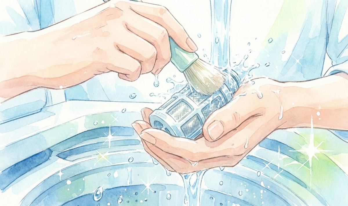 洗濯機の給水フィルターの掃除と詰まり解消