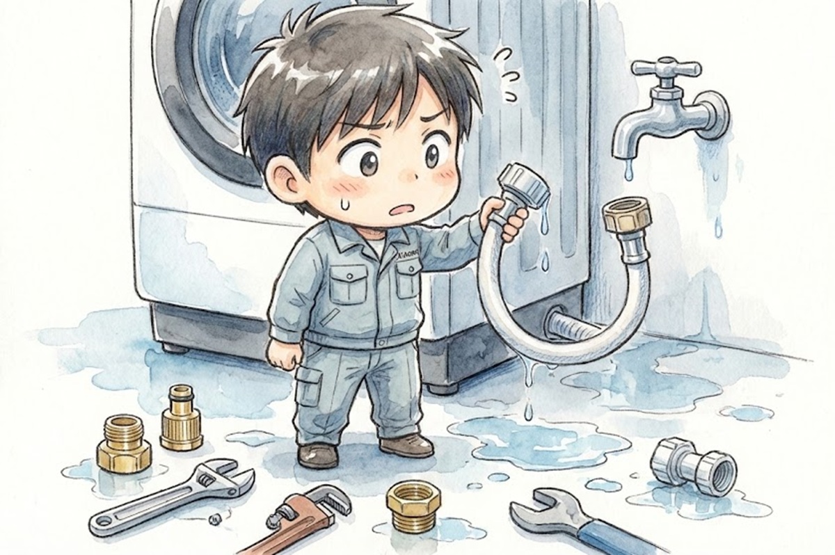 中国規格の給水や排水の違いとXiaomi洗濯機設置の難易度
