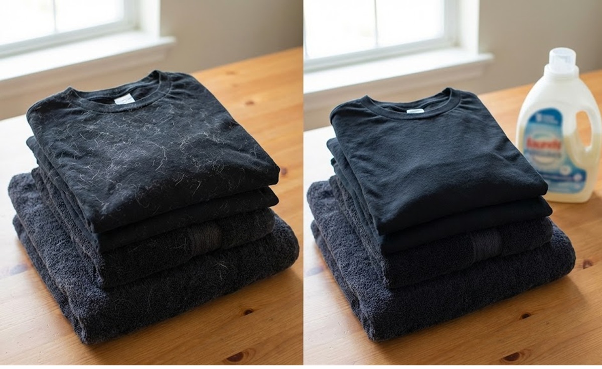 洗濯機で洗う服の猫の毛を減らすリモサボンなど離毛洗剤の効果