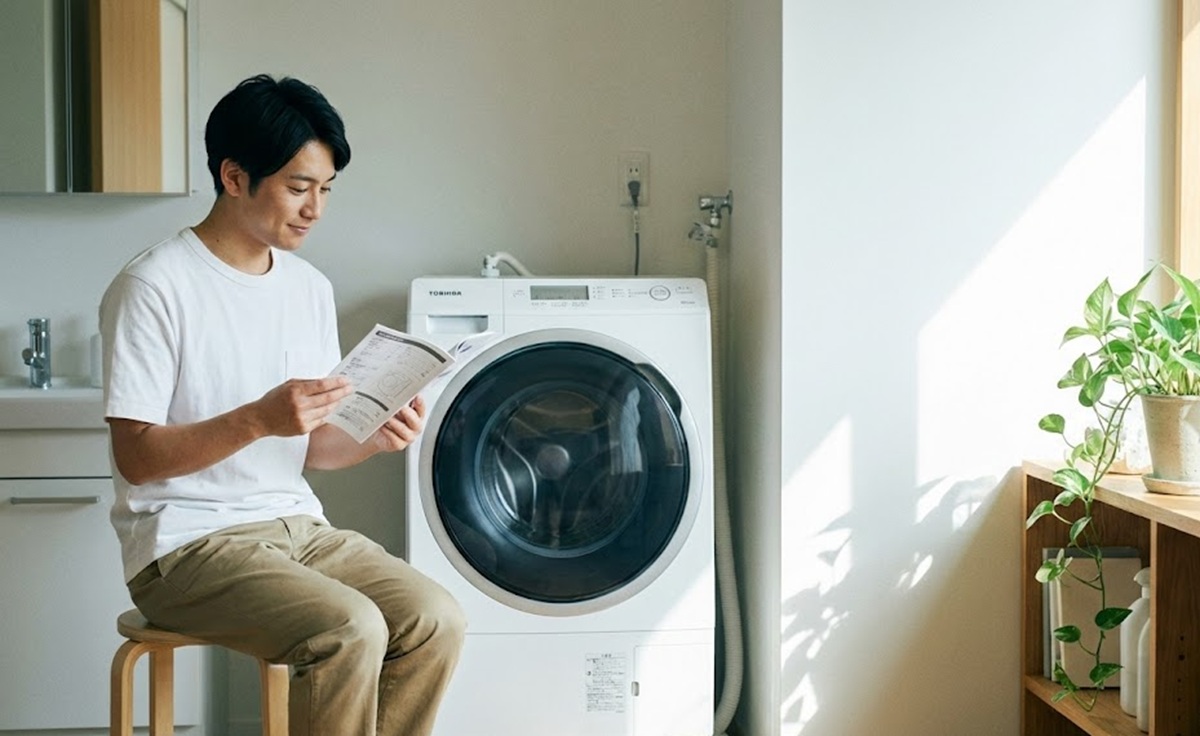 東芝の洗濯機における正常なヒュー音