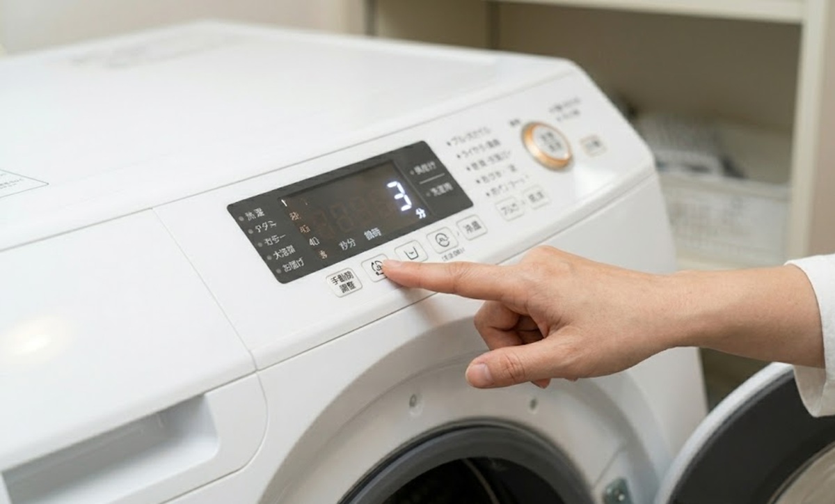 衣類の傷みを抑えるため脱水時間を短く手動設定するコツ